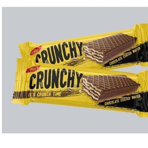 Crunchy Chocolate Coated Wafers- 48 Pcs